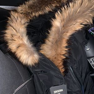 Mackage Down Bomber jacket size Large